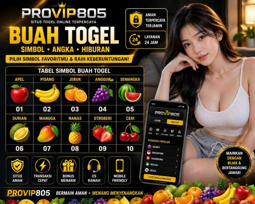 Buah Togel PROVIP805 Jadi Bahasan Unik 2026