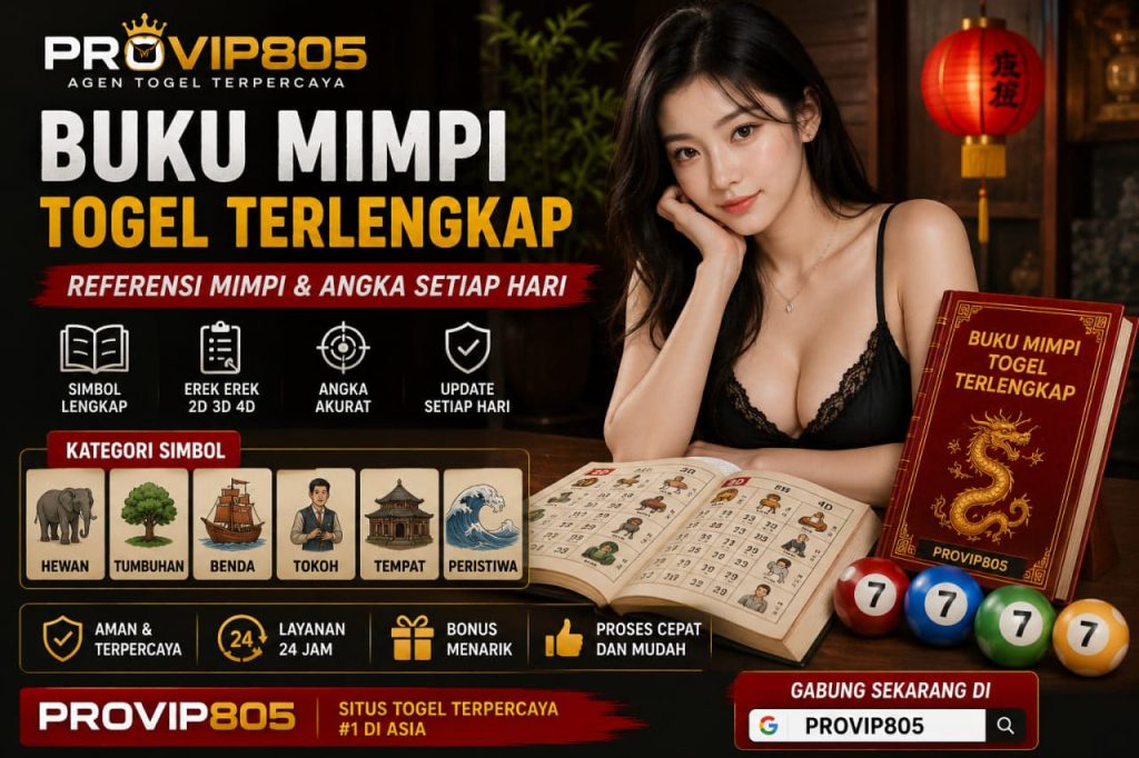 PROVIP805 Bahas Buku Mimpi Togel Terlengkap