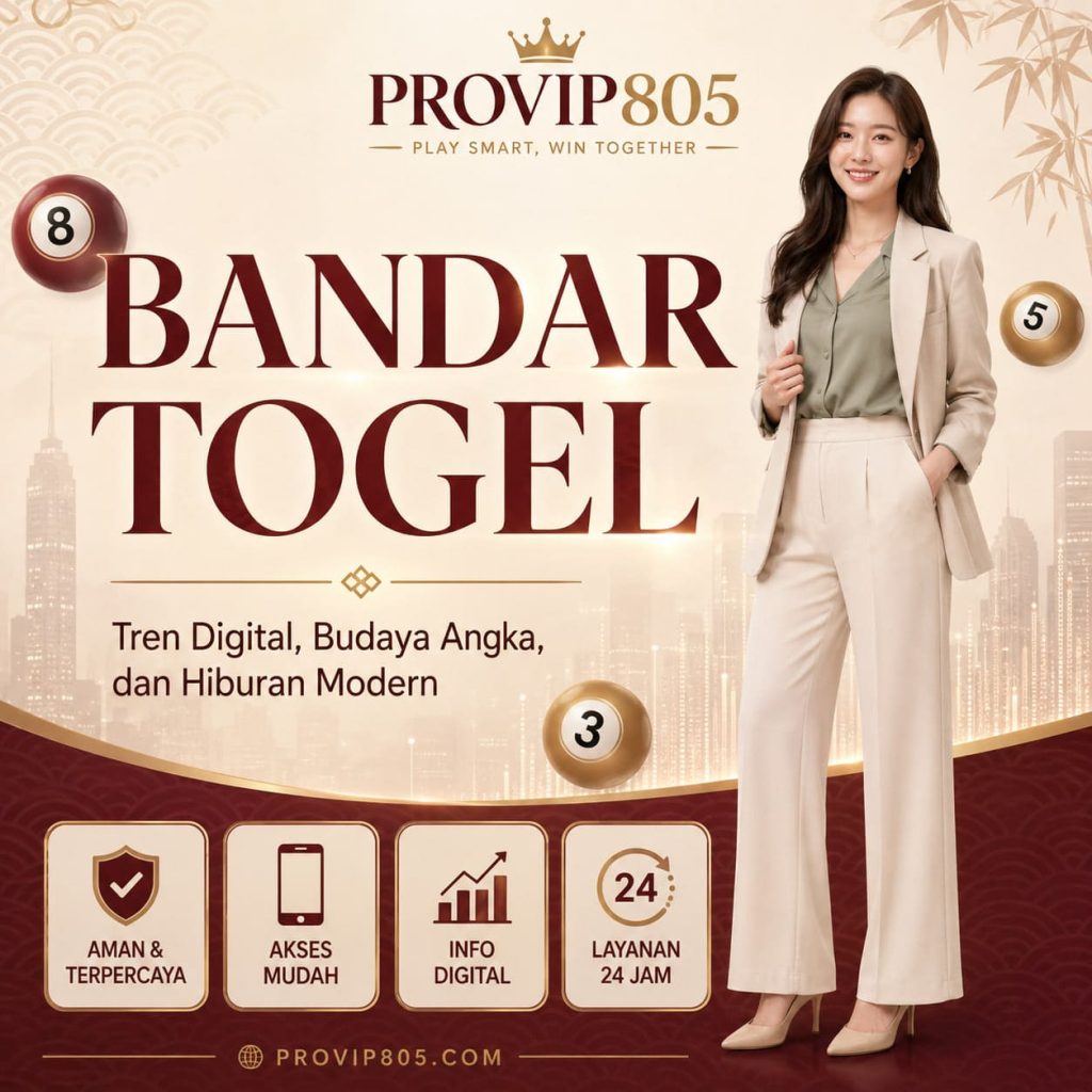 Bandar Togel dan Tren Digital PROVIP805