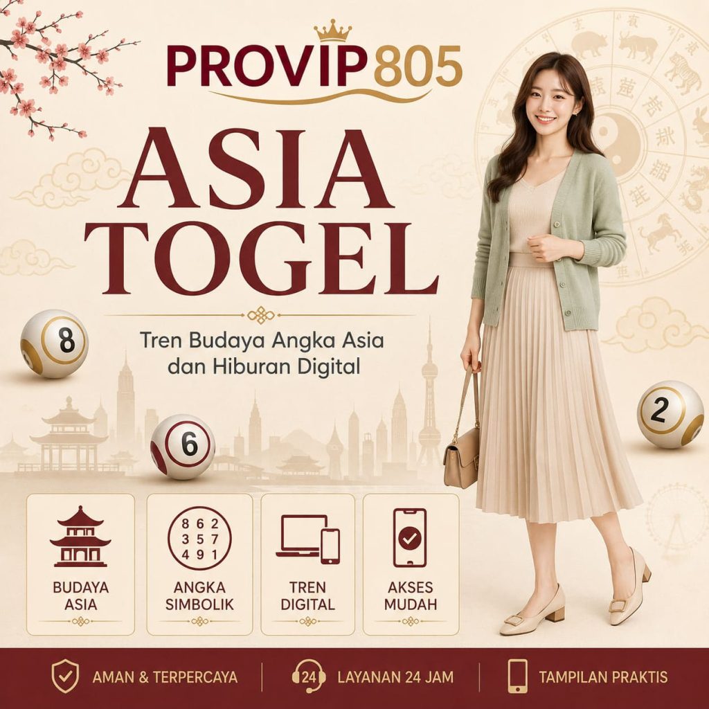 Asia Togel dan Budaya Angka Digital PROVIP805